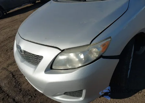 2009 Toyota Corolla Le из США, поврежденный, VIN 2T1BU40E09C067703